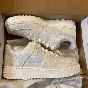 Nike Air Force 1 '07 SE JACQ 'Flower Embroidery' US Women Size 7